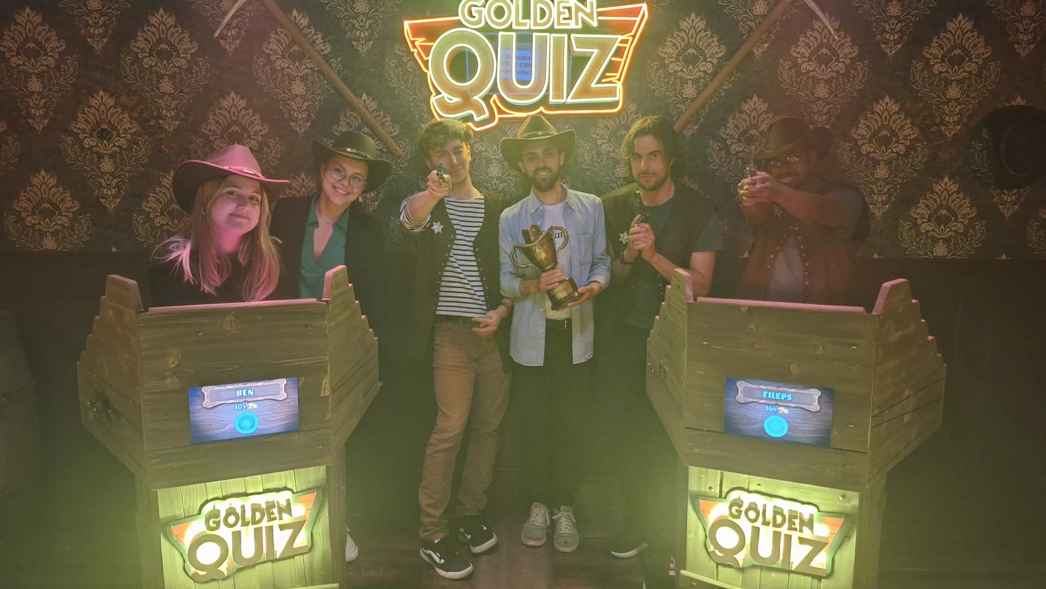 Bêta-tests du Golden Quiz